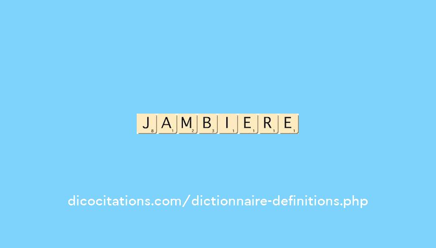 jambiere