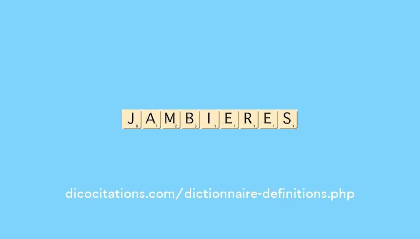 jambieres