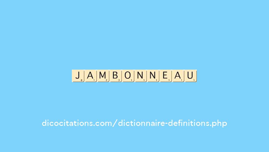 jambonneau jambonneau