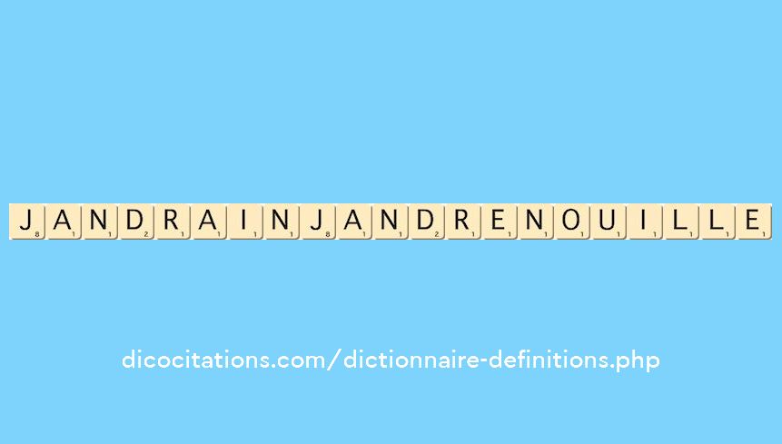 jandrain-jandrenouille