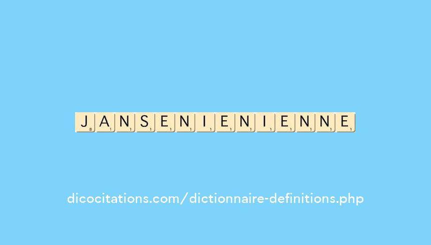 jansenien--ienne