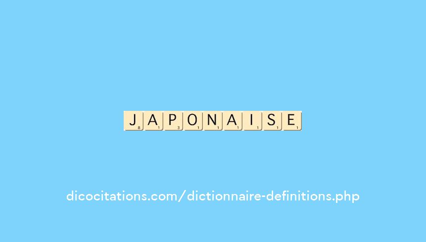 japonaise