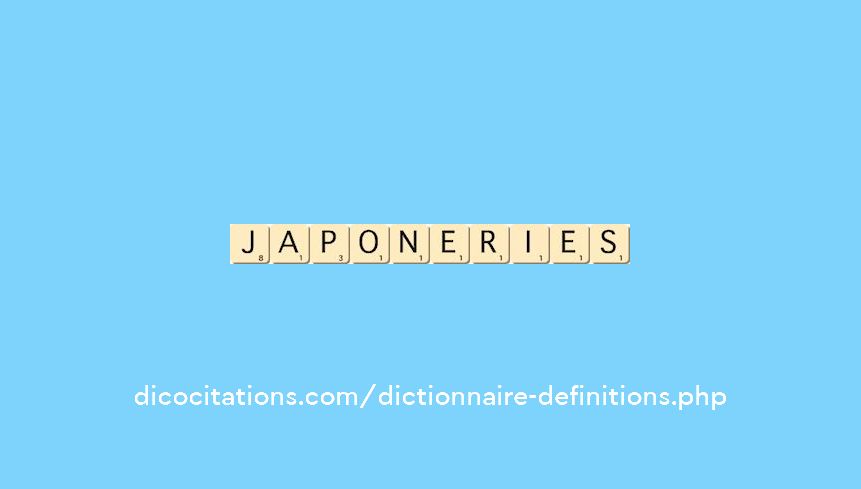 japoneries japoneries