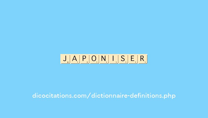 japoniser