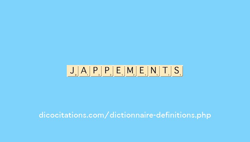 jappements jappements