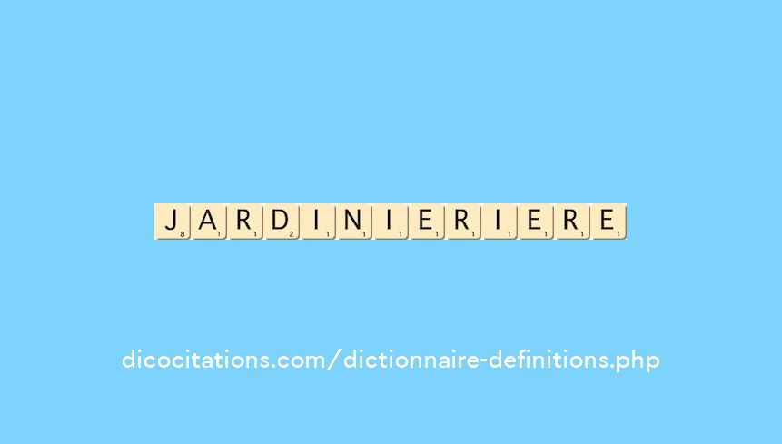 jardinier-iere
