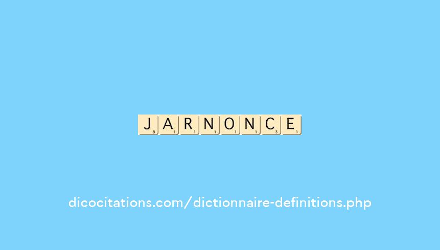 jarnonce