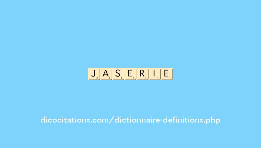 jaserie
