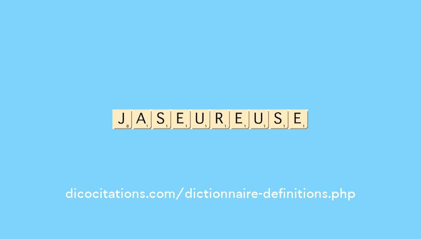 jaseur--euse