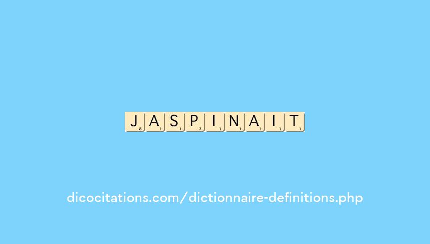 jaspinait