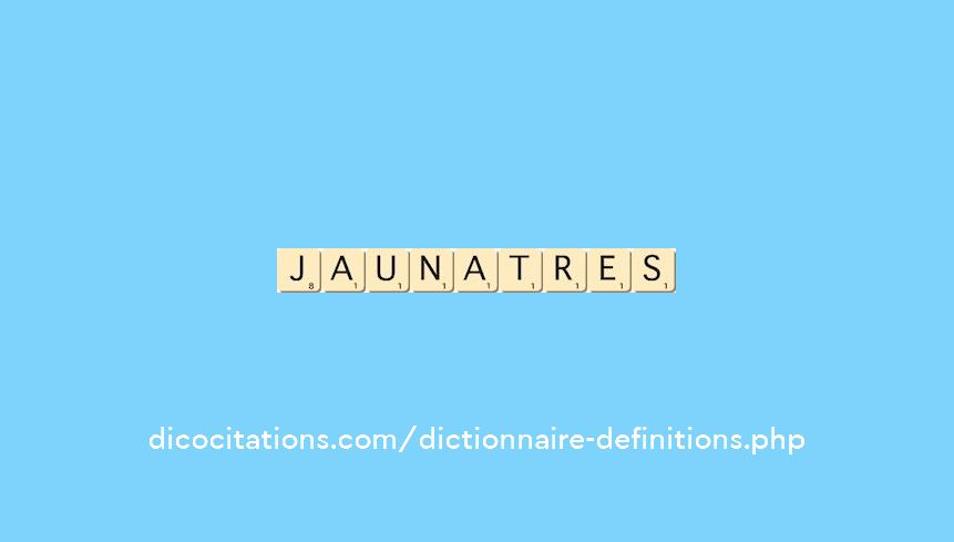 jaunatres