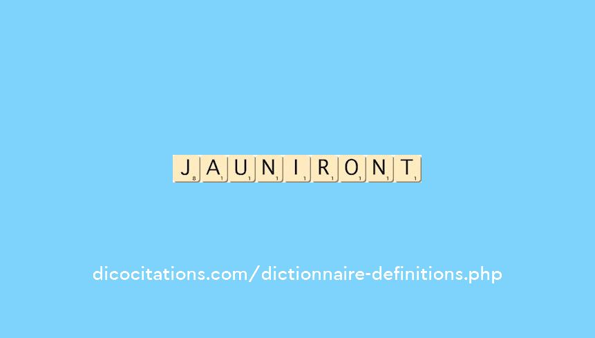 jauniront jauniront