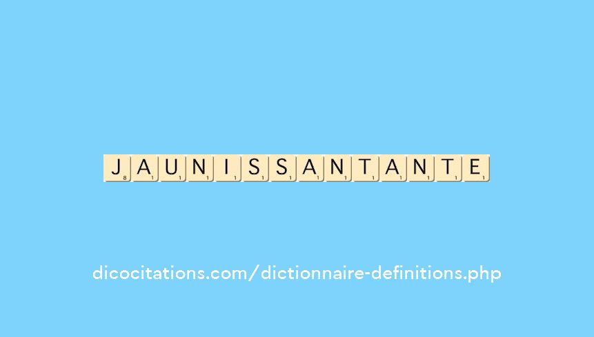 jaunissant--ante