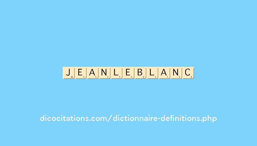 jean-le-blanc jean-le-blanc