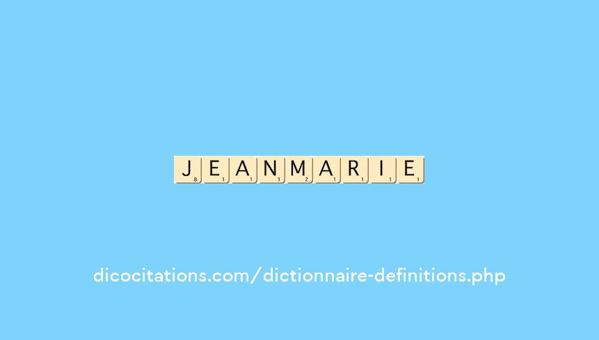 jean-marie jean-marie