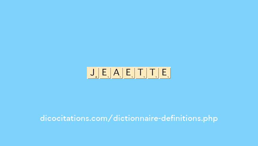 jeannette jeannette