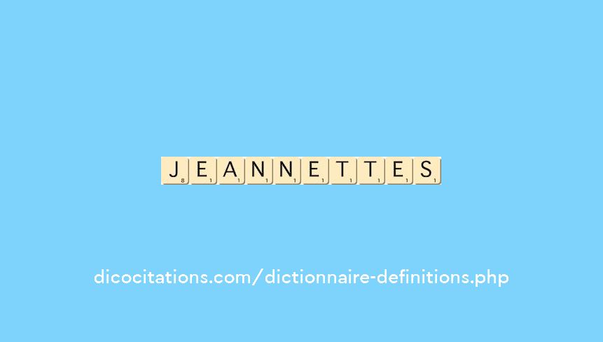 jeannettes jeannettes