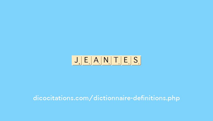 jeantes