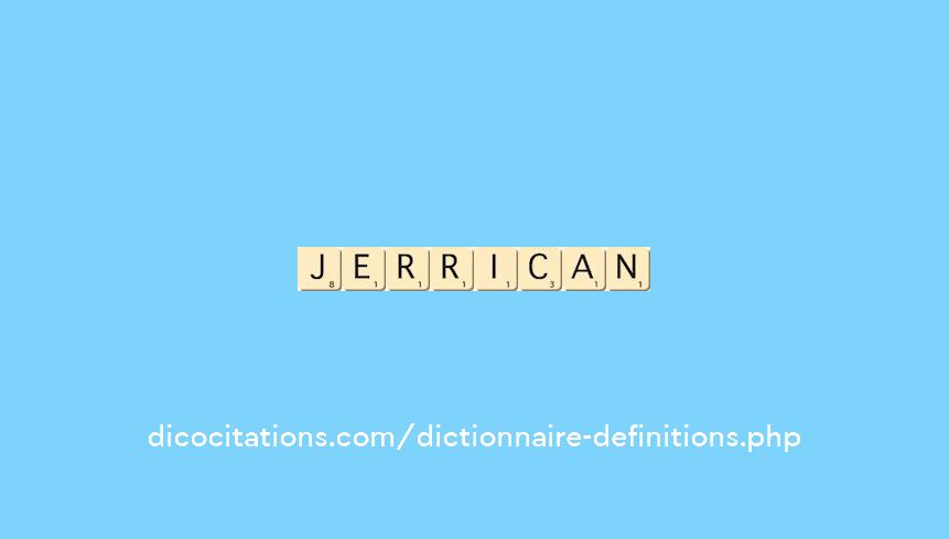 jerrican jerrican