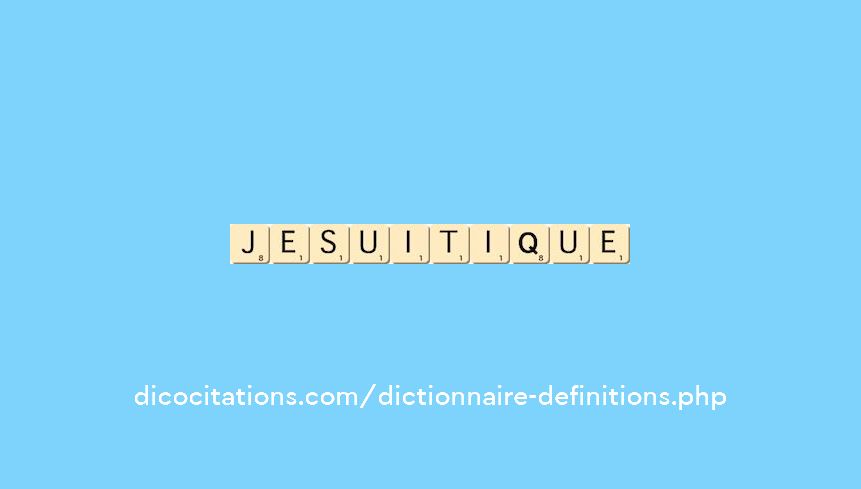 jesuitique