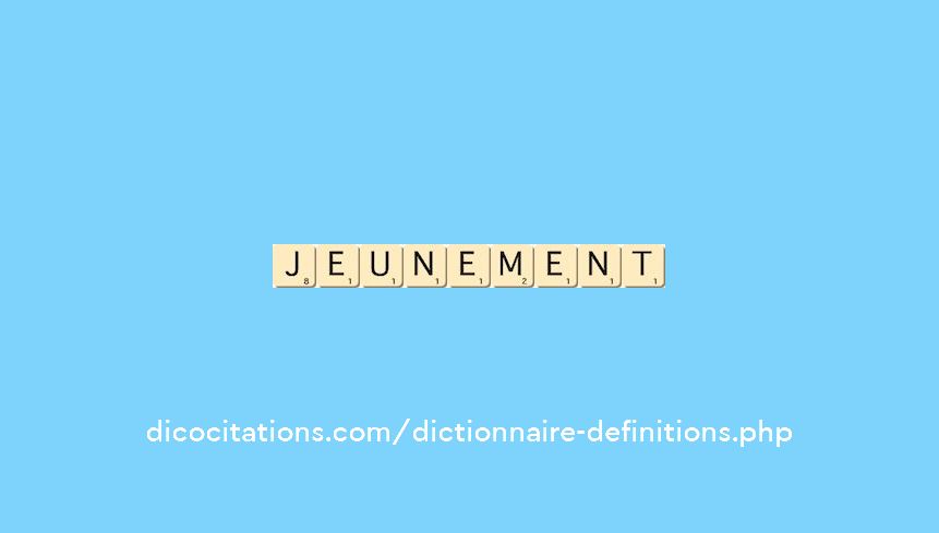 jeunement jeunement