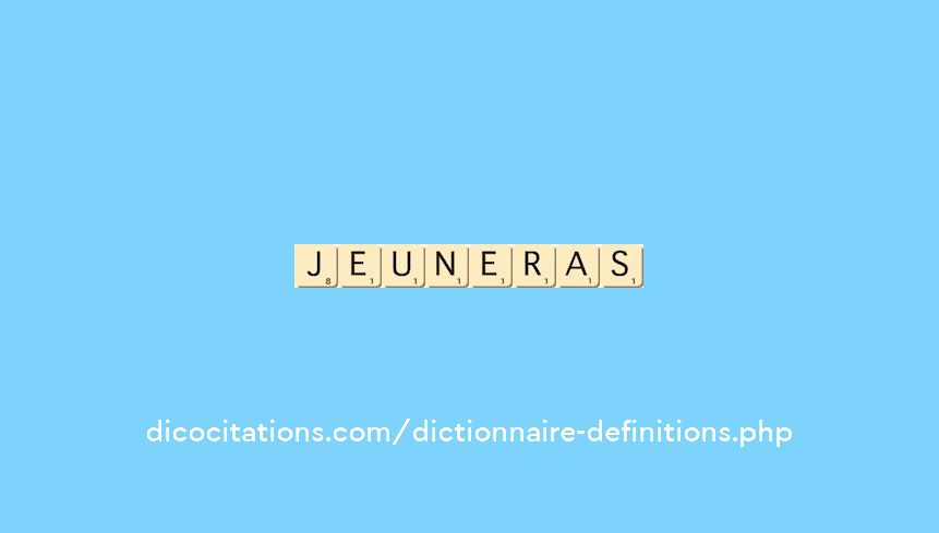 jeuneras jeuneras