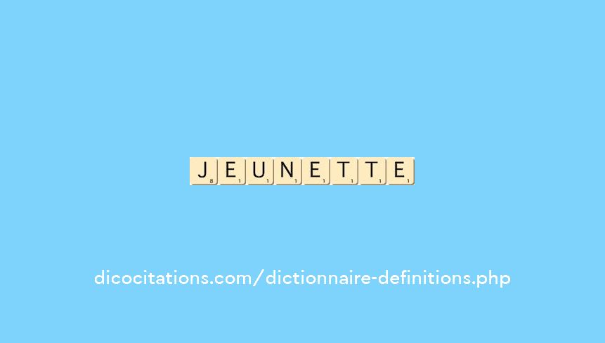 jeunette jeunette