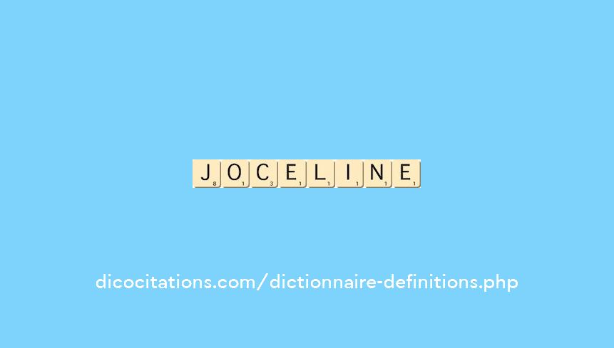 joceline joceline