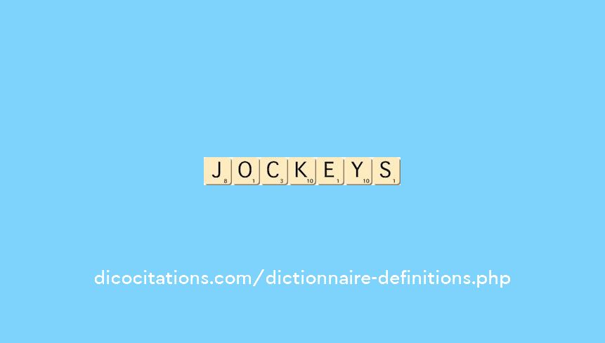jockeys jockeys