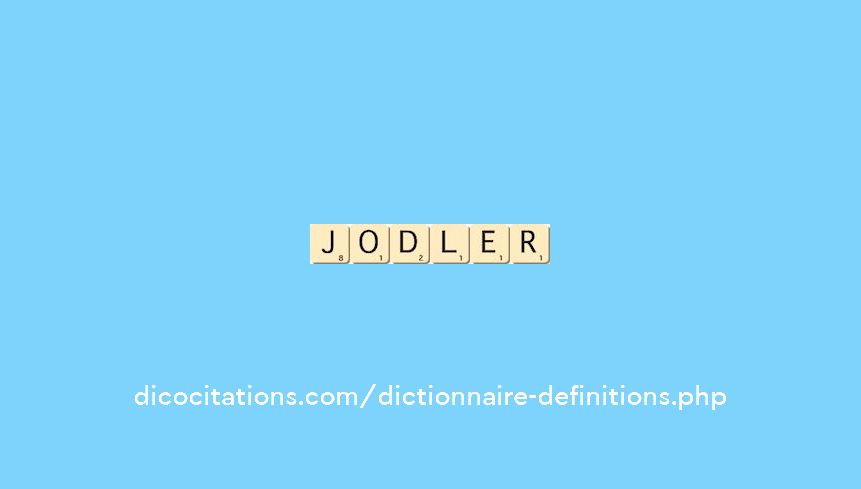 jodler jodler