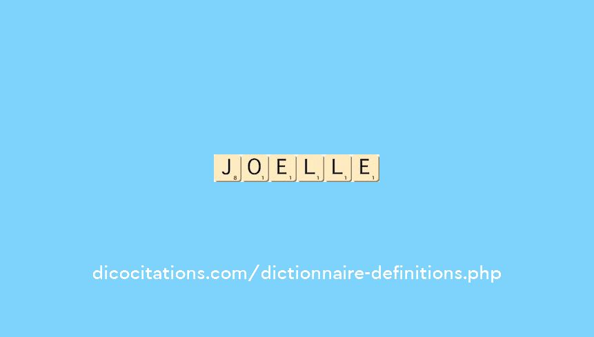 joelle joelle