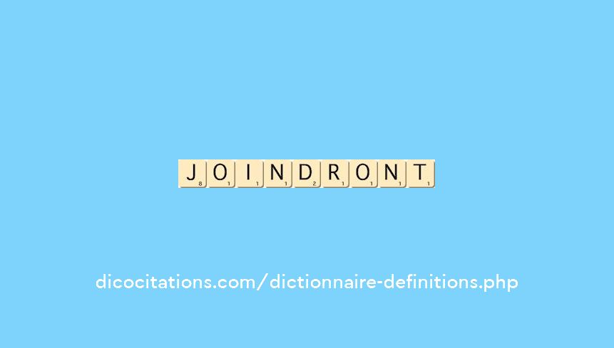 joindront joindront