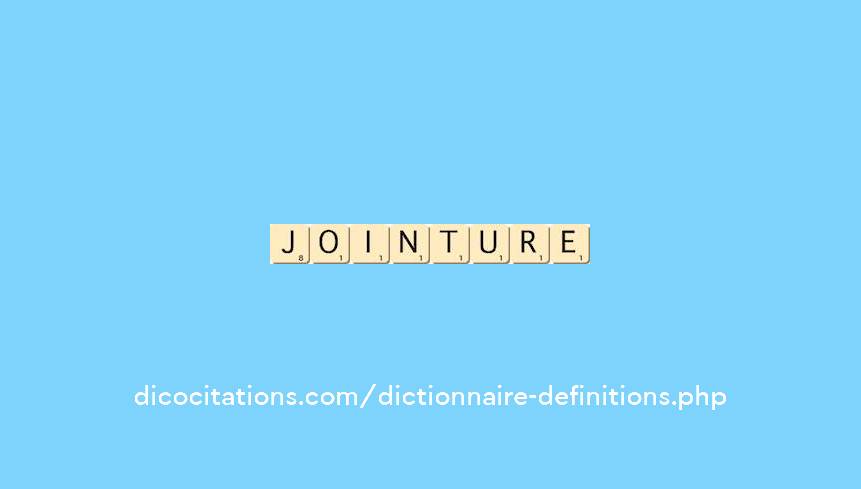 jointure