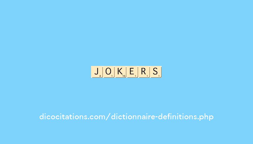 jokers jokers