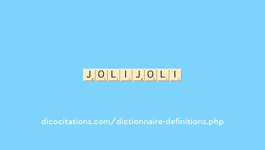 joli-joli joli-joli