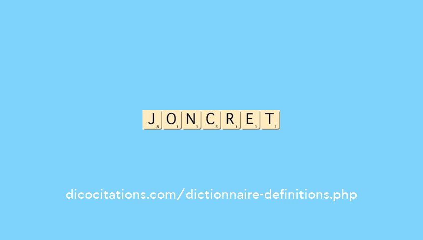 joncret joncret