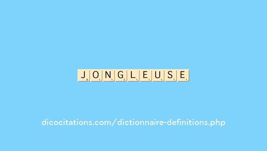 jongleuse jongleuse