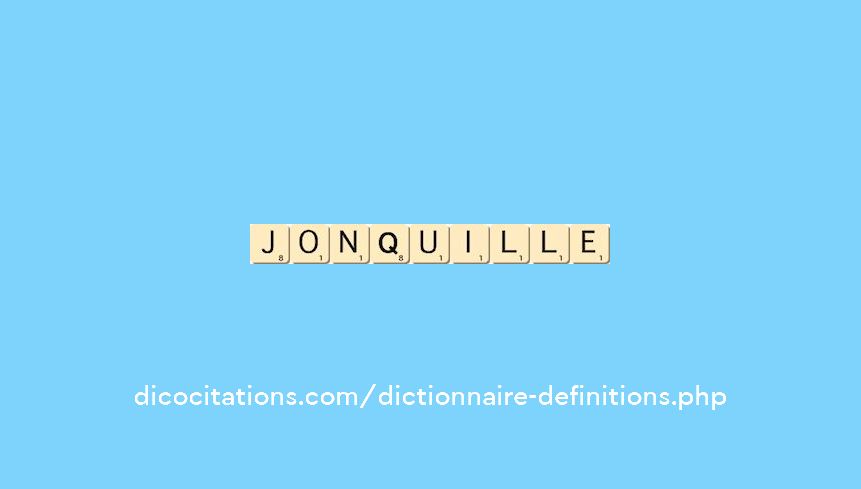 jonquille