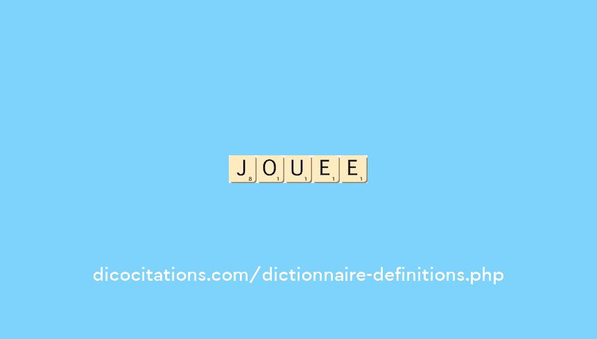 jouee