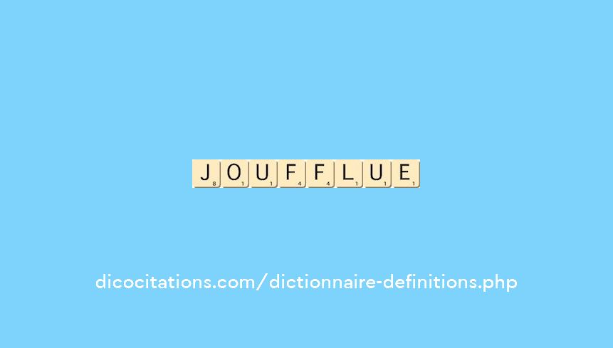 joufflue joufflue