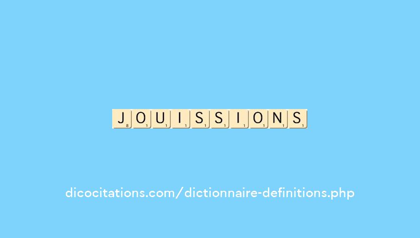 jouissions