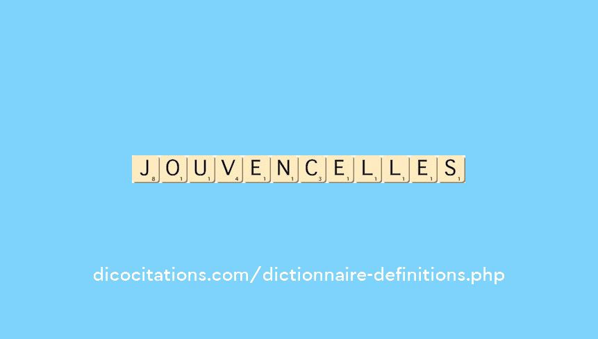 jouvencelles jouvencelles