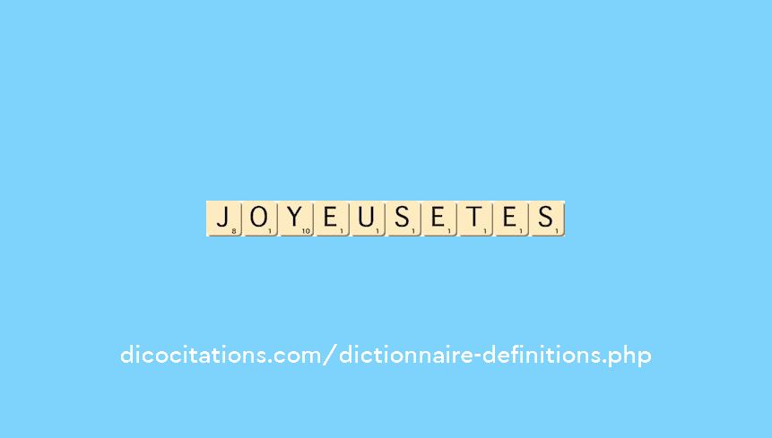 joyeusetes
