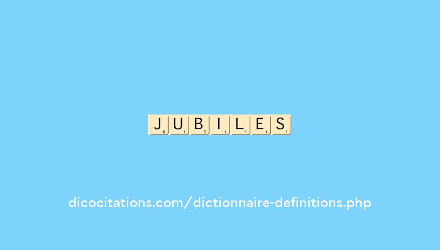 jubiles jubiles