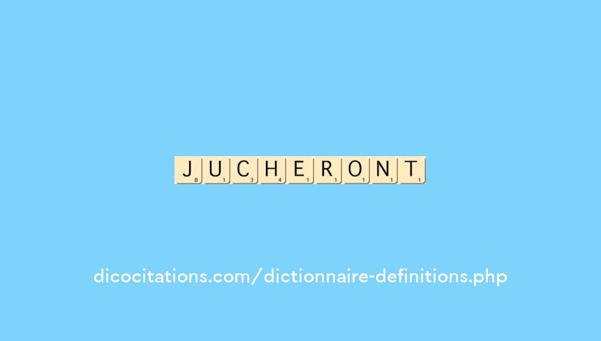 jucheront jucheront