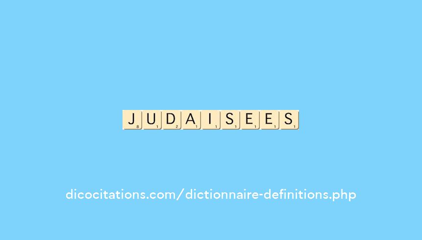 judaisees