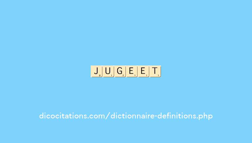 jugement