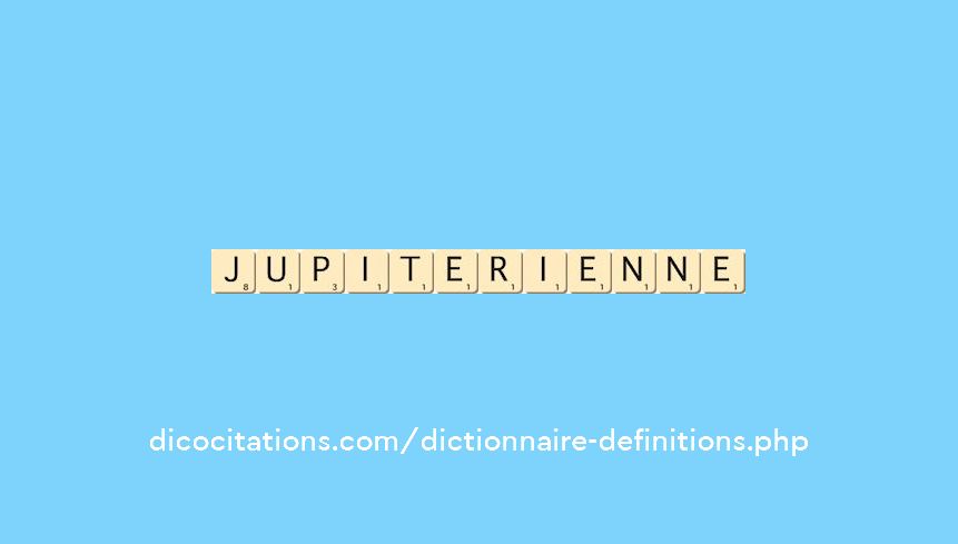 jupiterienne jupiterienne
