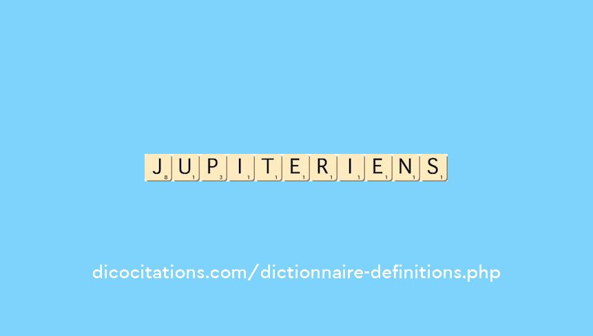 jupiteriens jupiteriens