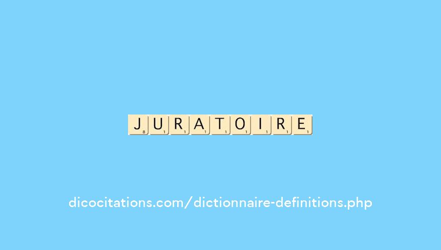 juratoire